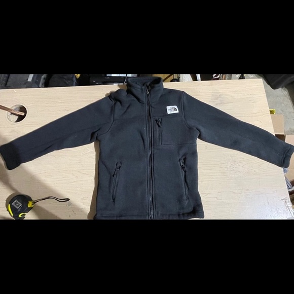 The North Face Boys Gordon Lyons Full Zip Polyester Jacket Sweater Small 7/8 - Picture 1 of 6